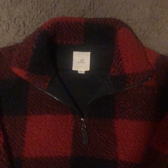 Plaid Fuzzy winter jacket from thread + supply !! - Picture 3 of 3